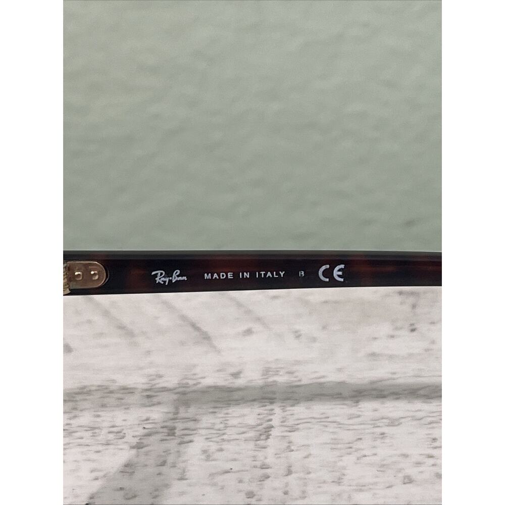 Ray-Ban RB3016 Clubmaster Classic Sunglasses Tortoise w Case. - Picture 8 of 10